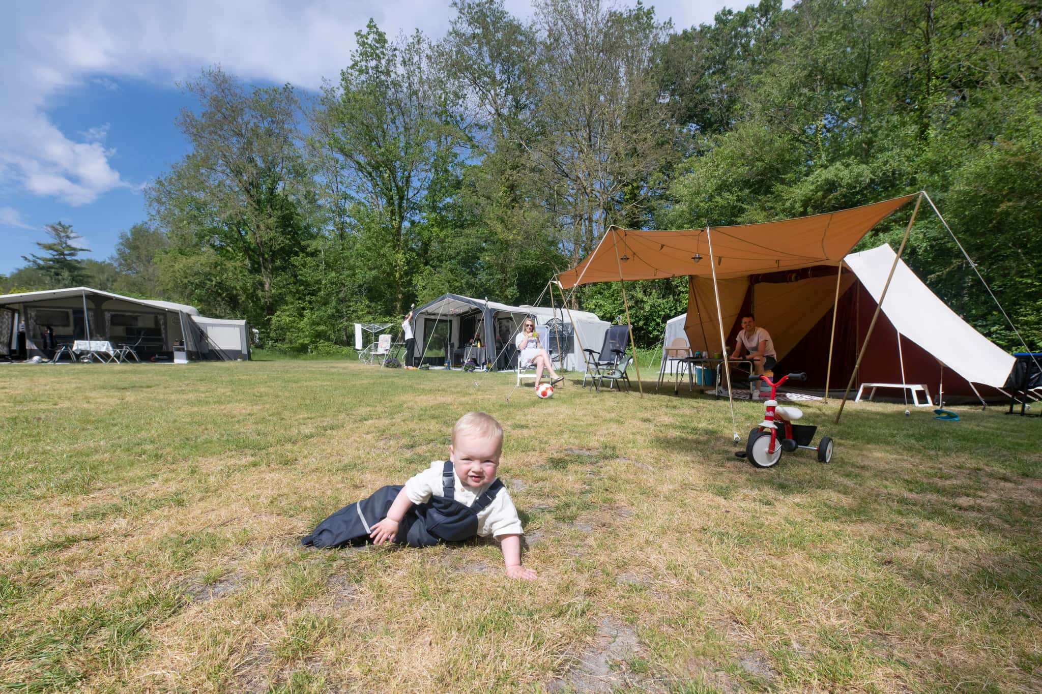 Kampeerplaats comfort