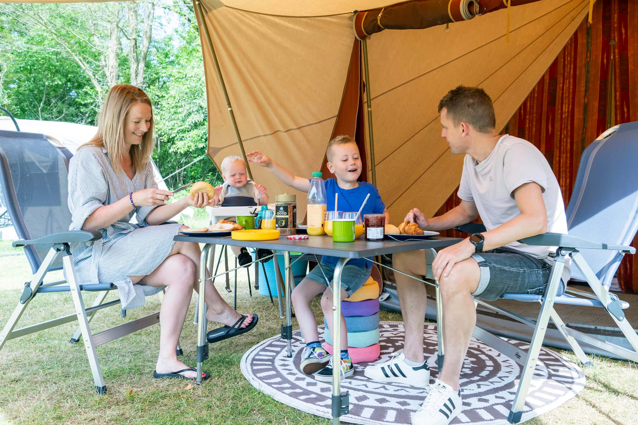 Kampeerplaats comfort