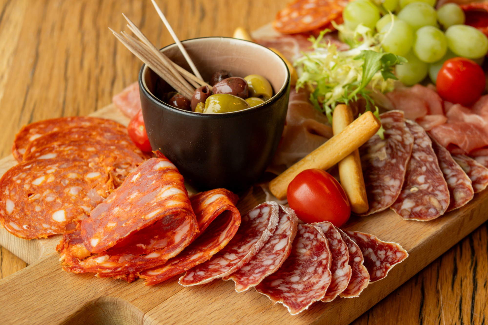 Charcuterie plank