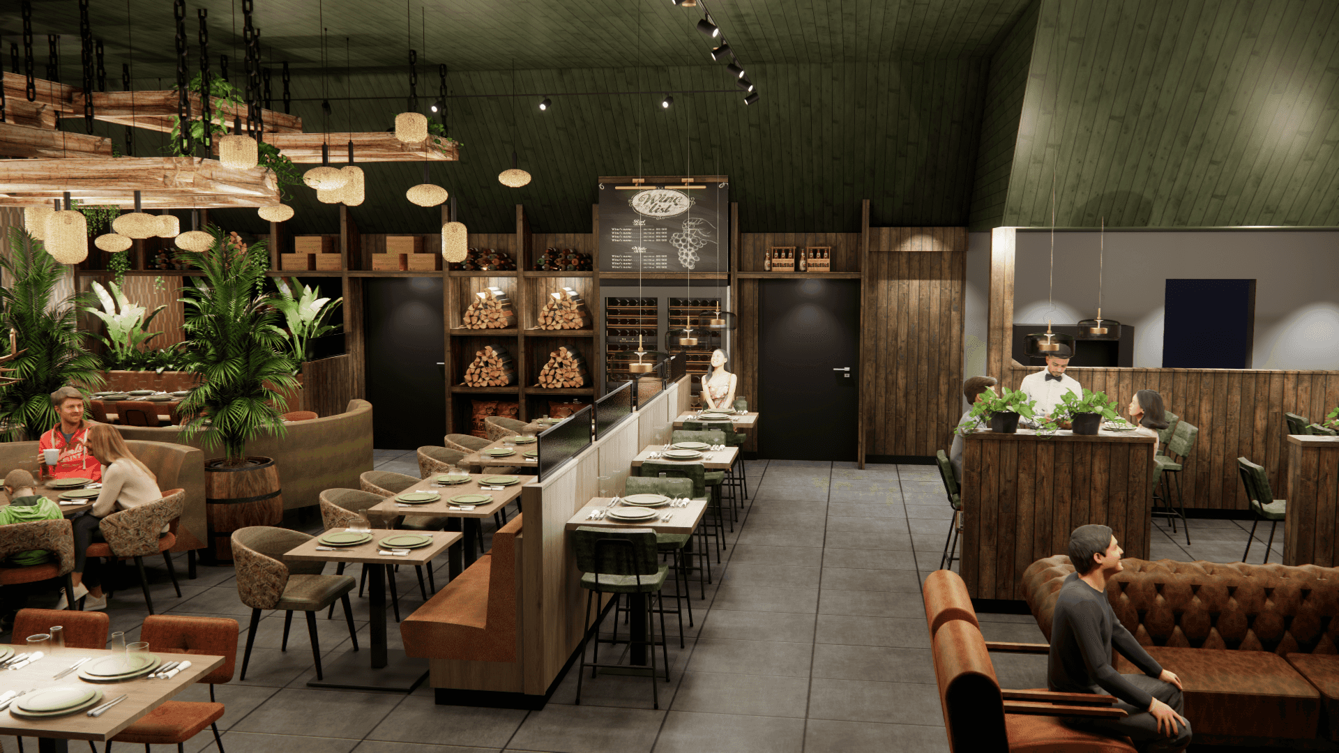 Ontwerpen nieuwe restaurant Westerbergen