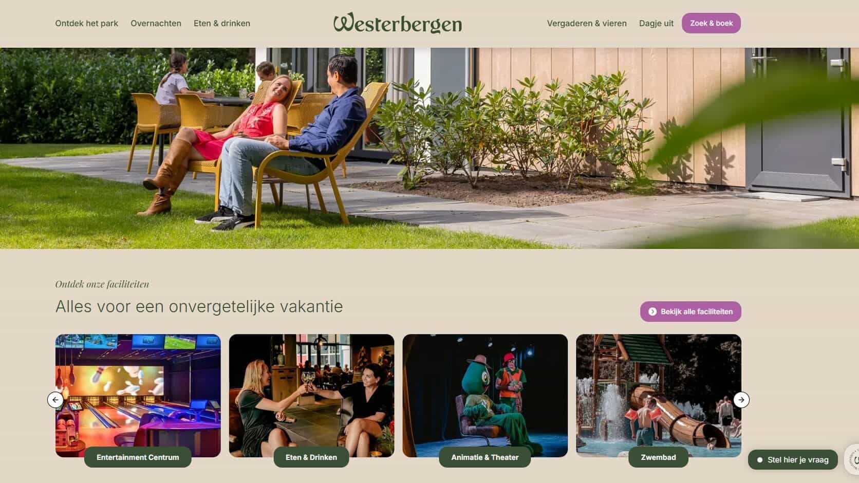 Nieuwe website Westerbergen