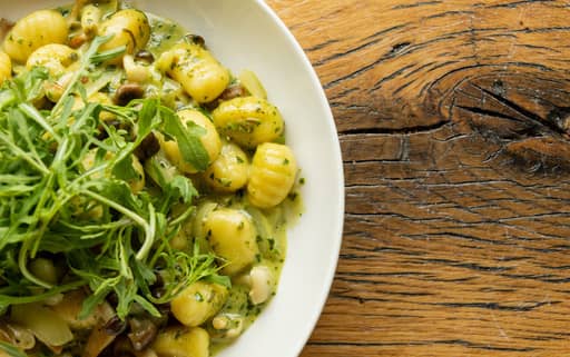 Romige gnocchi met truffel