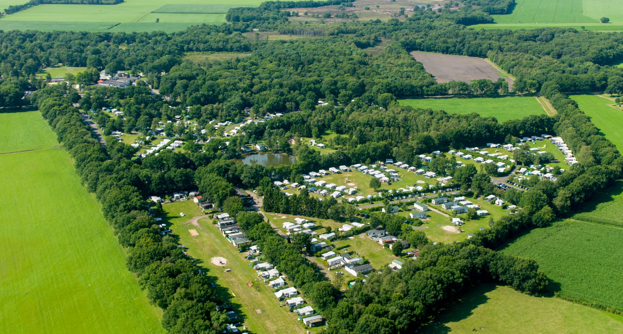 Luchtfoto van Westerbergen