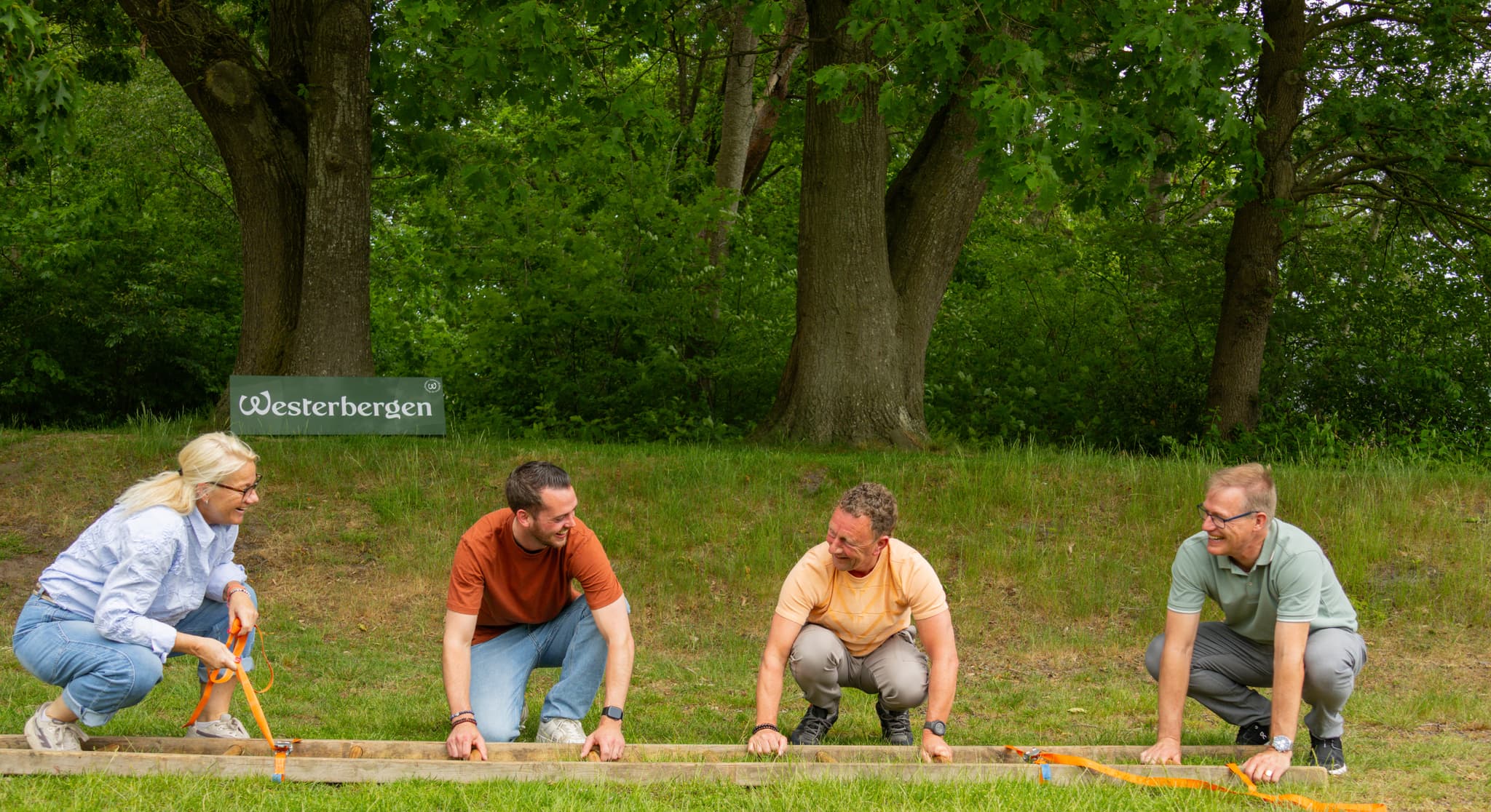 Op naar de top op Westerbergen