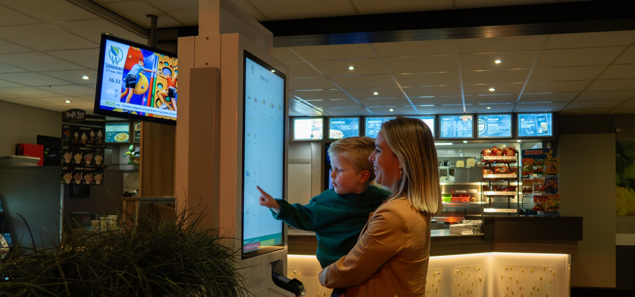 Snackbar bestelzuil op Westerbergen