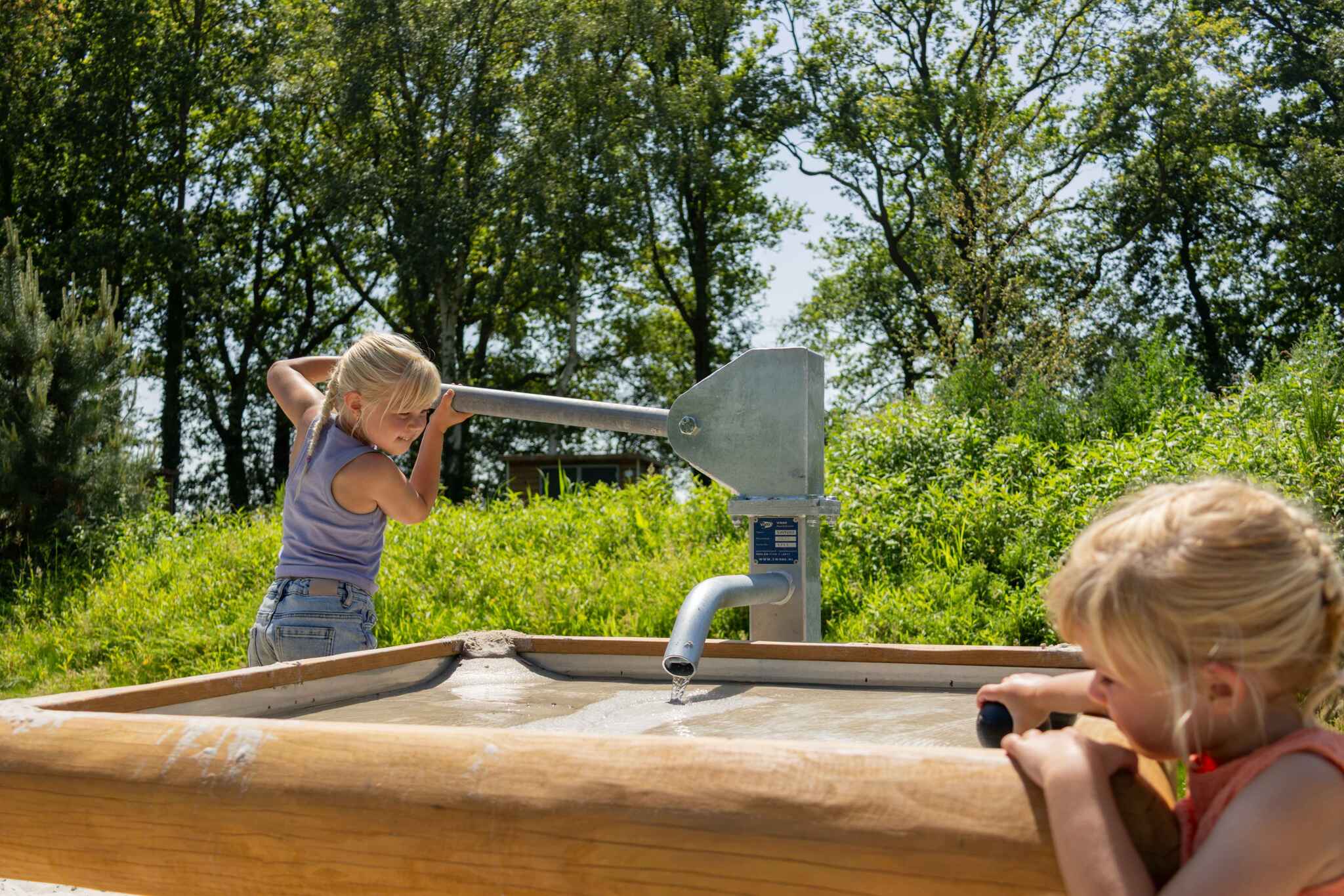 Speelplein bij premium kampeerplaatsen