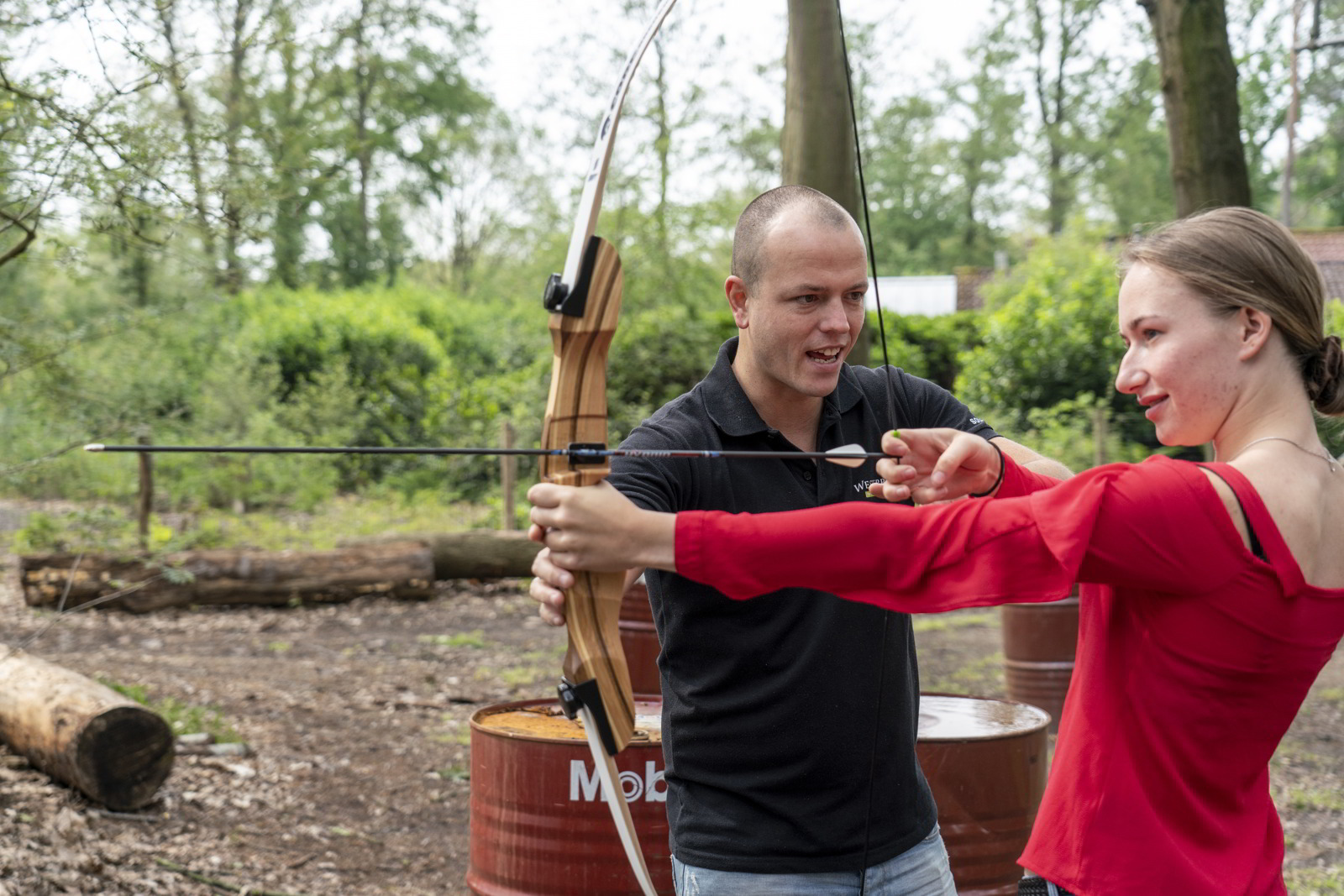 Boogschietfeestje & spelen in het speelparadijs
